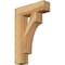 Ekena Millwork Westlake Block Rough Sawn Bracket, Western Red Cedar, 4"W x 16"D x 24"H BKT04X16X24WTL05RWR - alternate 1